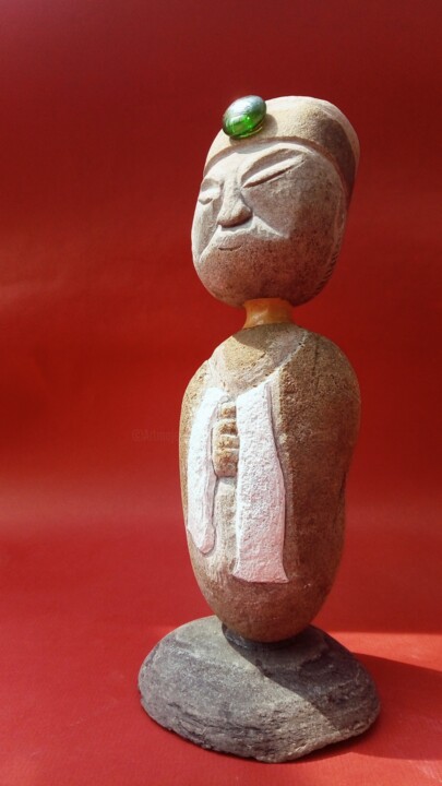 盡心上 雕塑, 9.8x4.7 in