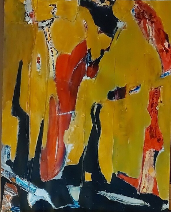 Diabolique Schilderij, 25,6x19,7 in