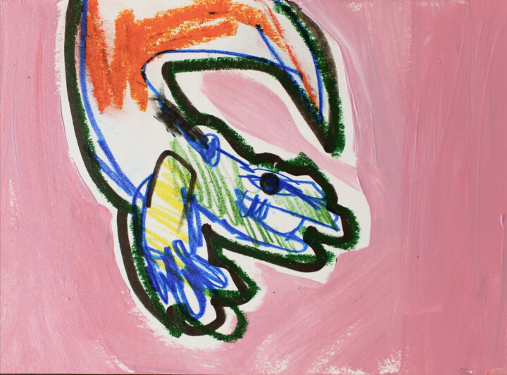 Rázšterica Little 绘画, 5.8x8.3 in