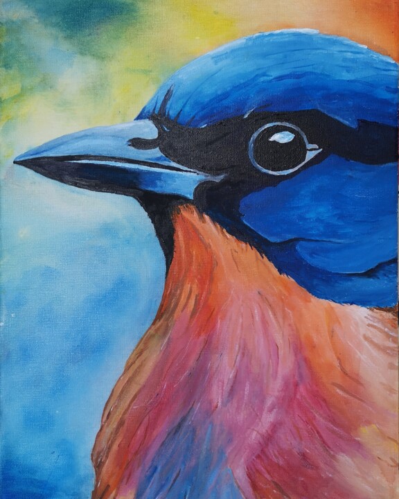 Birdie 绘画, 15.8x11.8 in