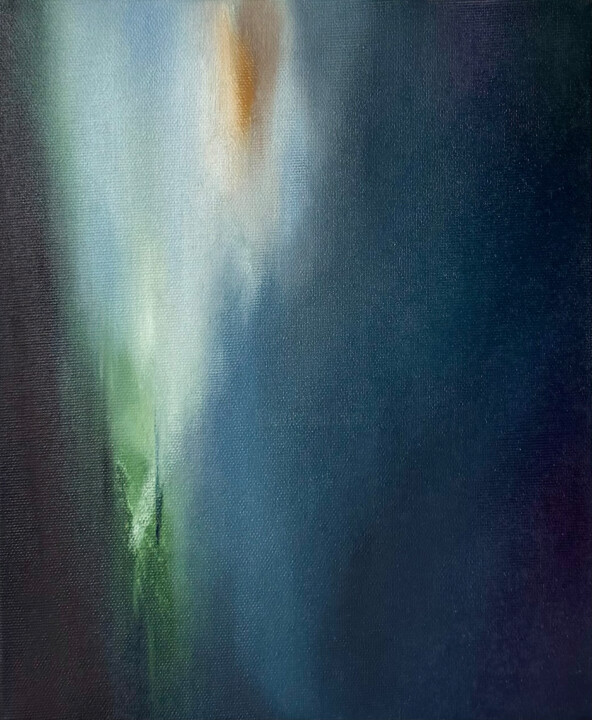 Painting titled "Silence" by Ekaterina Sieedugina (Kordeliz), Original Artwork, Oil
