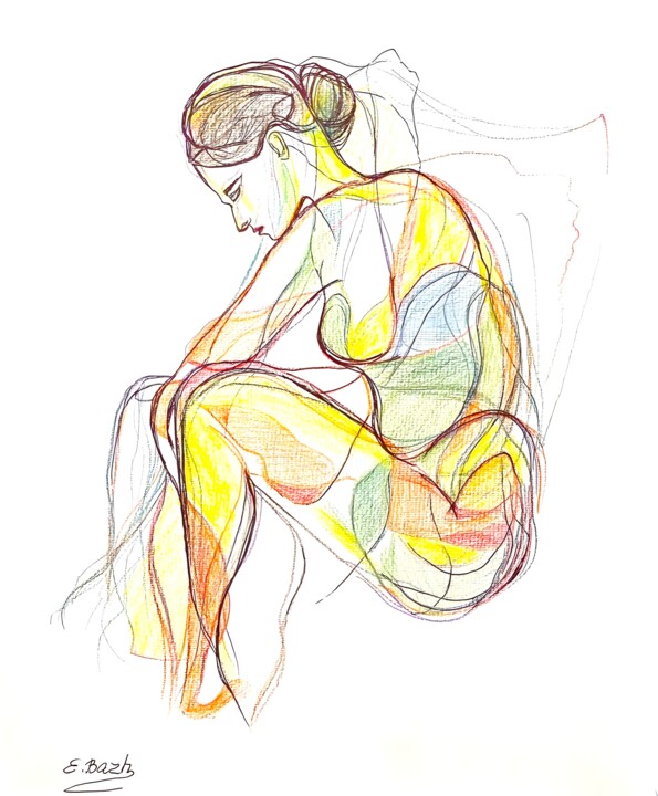 图画,  15.8x13.8 in 