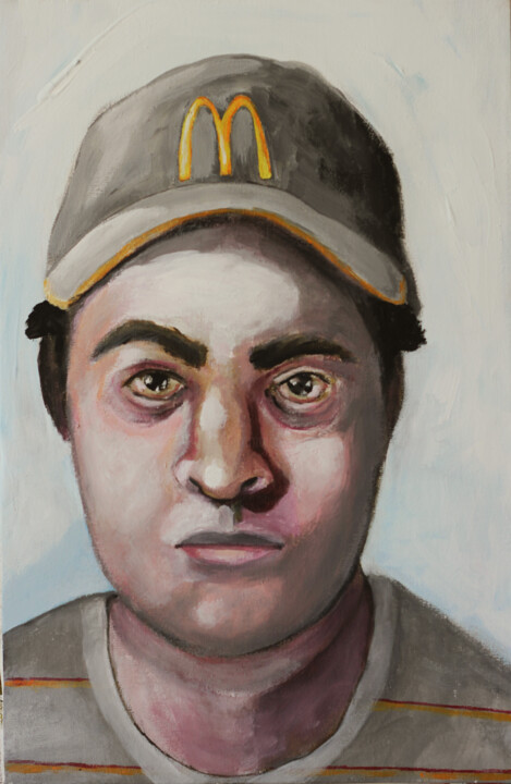 Employee of the month Schilderij, 15,9x10,4 in
