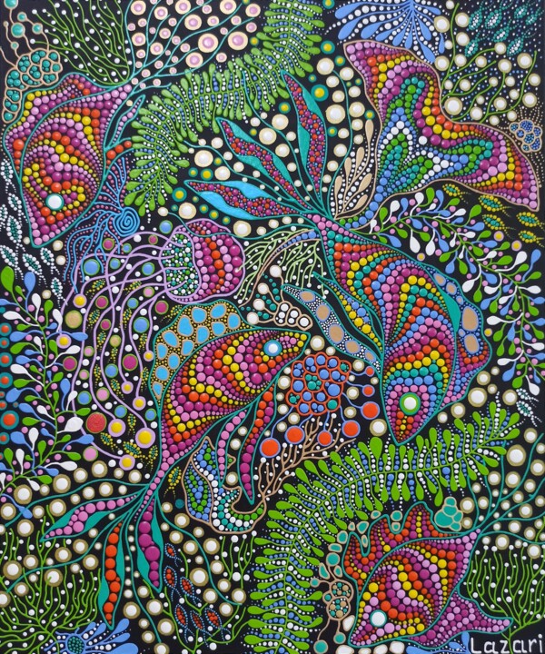 Beneath the Waves 绘画, 23.6x19.7 in