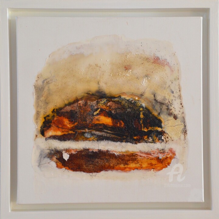 Schilderij getiteld "Picked up - Abgehob…" door Elke Eiermann, Origineel Kunstwerk, Acryl