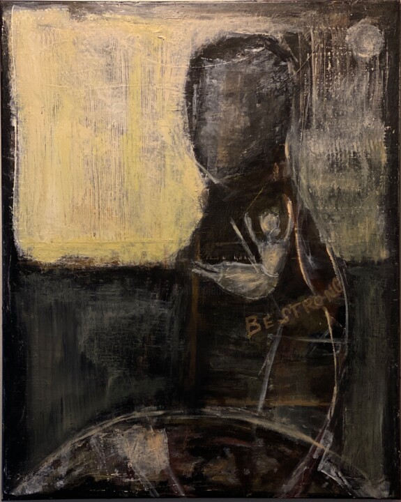 Be Strong 绘画, 30x24 in