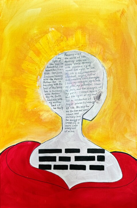 I Hear 绘画, 23.6x15.8 in