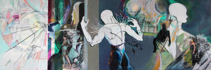 Closure 绘画, 20x60 in