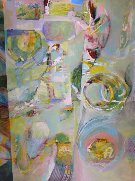绘画,  48x36 in 