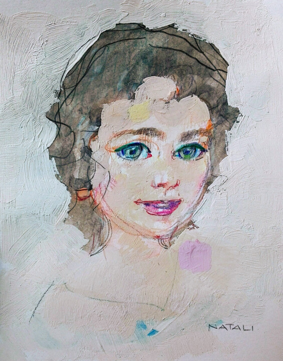 绘画,  8.3x5.9 in 