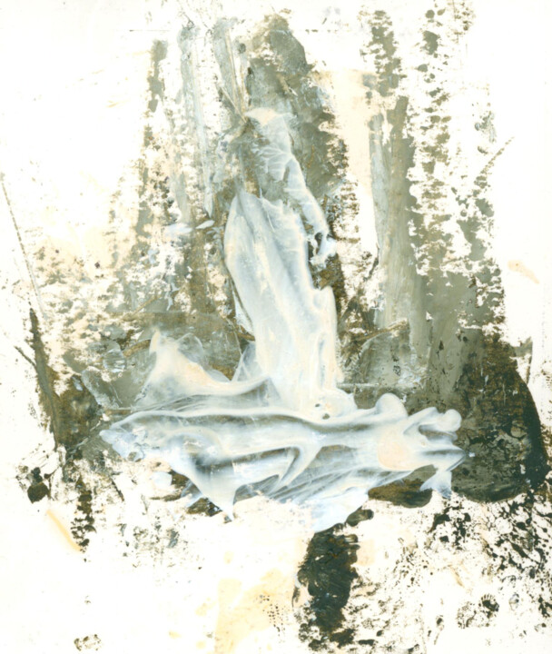 Angel of the Sepulchre (full title in description) 绘画, 6x5 in