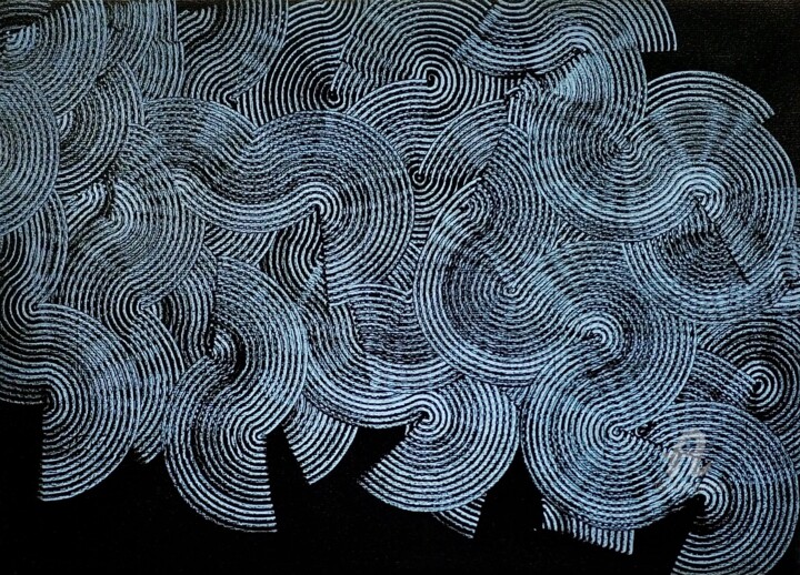 Apokalypsis 2024 25 Pittura, 11,8x15,8 in