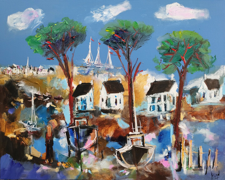 Prendre source 绘画, 15.8x19.7 in