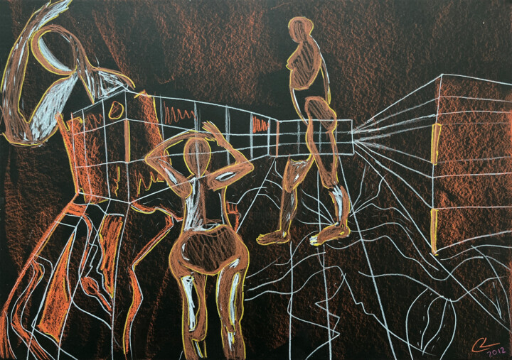 图画,  11.4x16.5 in 