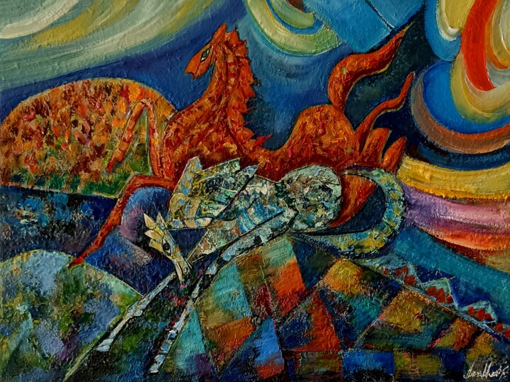绘画,  12.6x16.5 in 