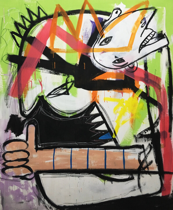 Argh-eye 绘画, 65x53.2 in