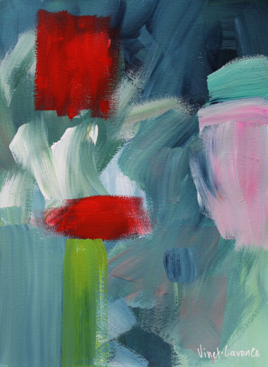 Blossoms your dreams 绘画, 12x9 in