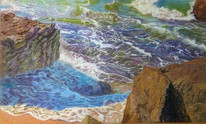 Vague 4 图画, 21.3x35.4 in