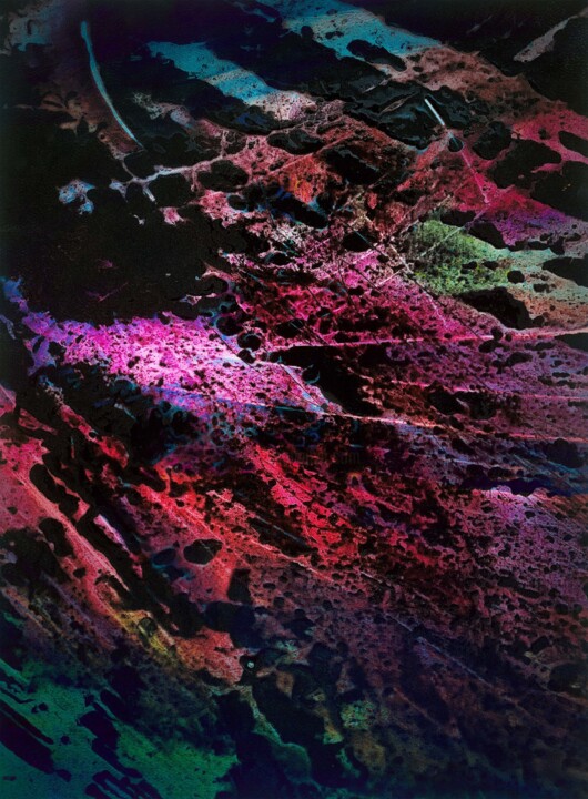 Ζωγραφική με τίτλο "算法下的矿石系列-5 Algorith…" από Hongfeng Guo, Αυθεντικά έργα τέχνης, Ακρυλικό