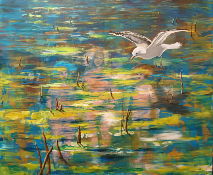 Dzień gorącego lata 绘画, 39.4x47.2 in