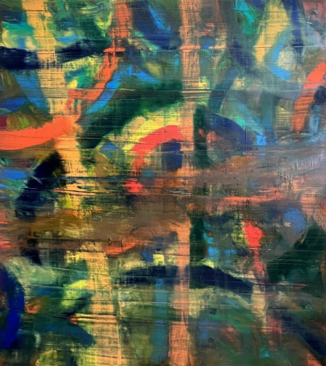 "Underground" başlıklı Tablo Ivan Klymenko tarafından, Orijinal sanat, Petrol