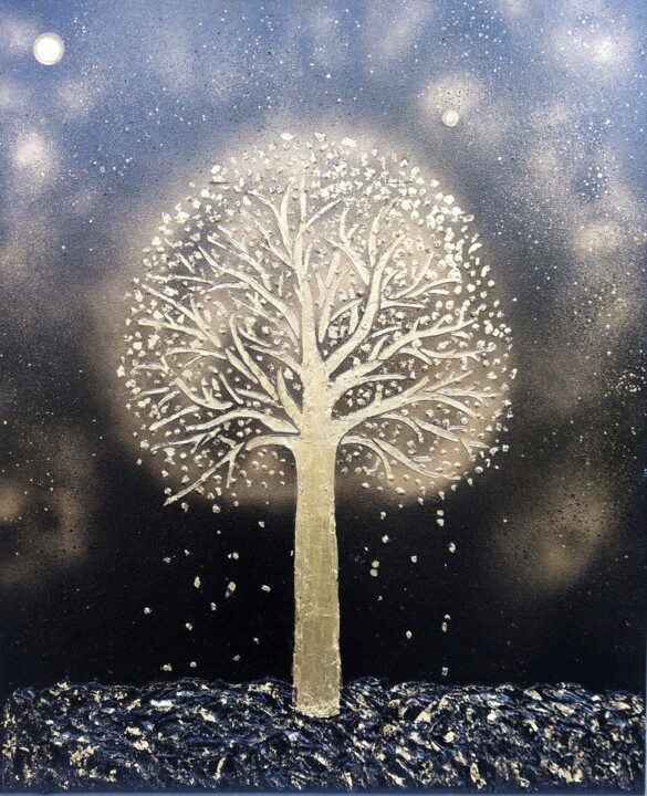 Baum des Lichts Pittura, 23,6x19,7 in