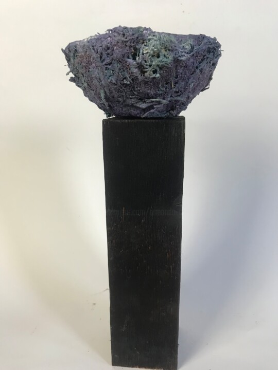 Sculpture titled "Fra le mani un mare…" by Armando D'Andrea, Original Artwork, Clay