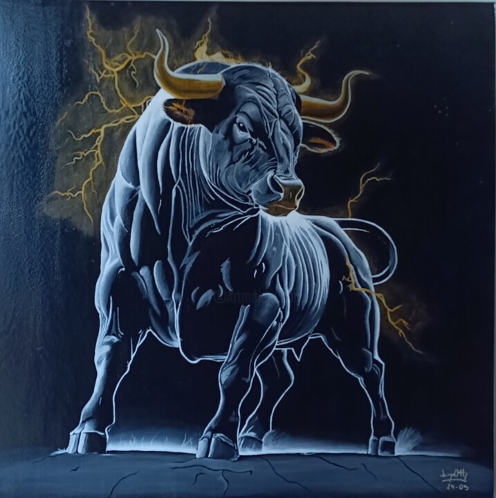 Tauro 绘画, 39.4x39.4 in