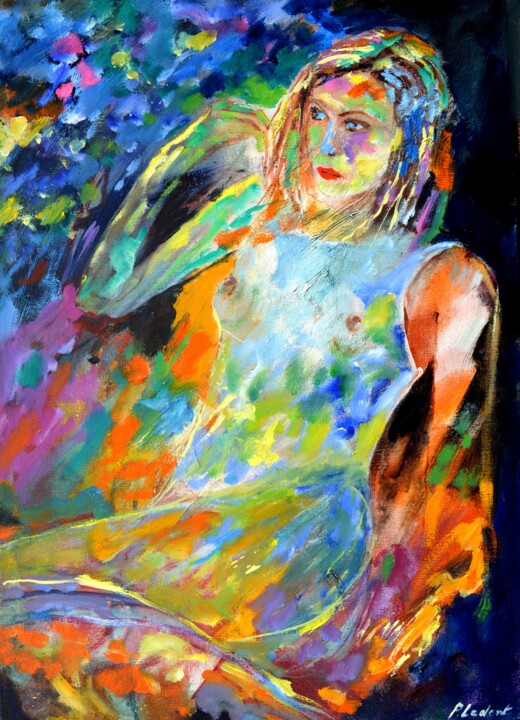 绘画,  27.6x19.7 in 