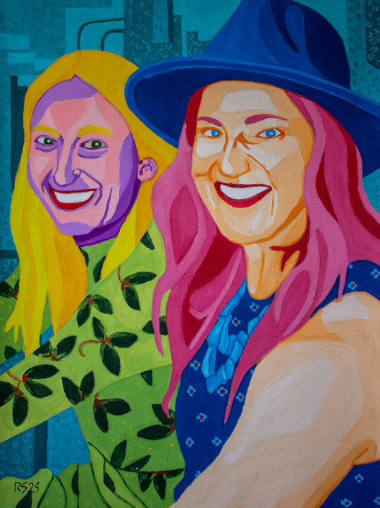 Cameryn and Alex No. 11 绘画, 40x30 in