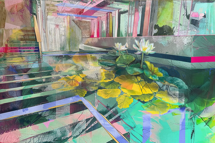 Abandoned 绘画, 24x36 in