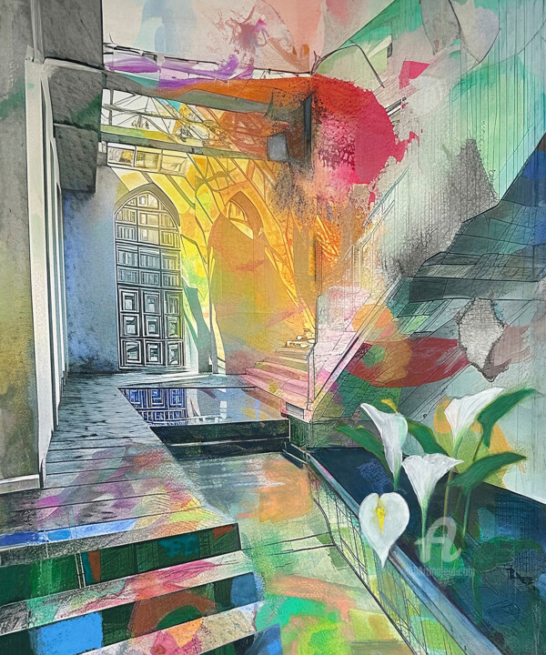 Lily Den 绘画, 24x20 in