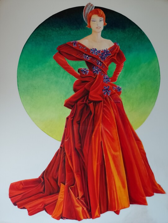 绘画,  36.2x28.9 in 
