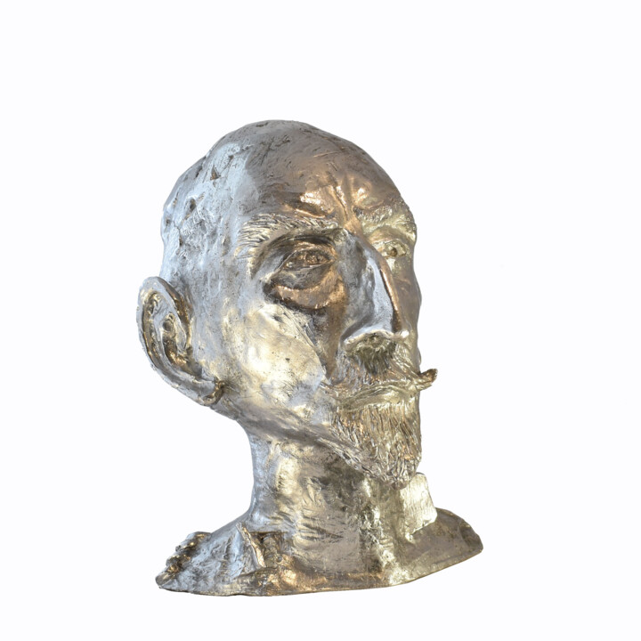 Sculpture titled "Avaricia" by Rommel Cristina, Original Artwork, Aluminium