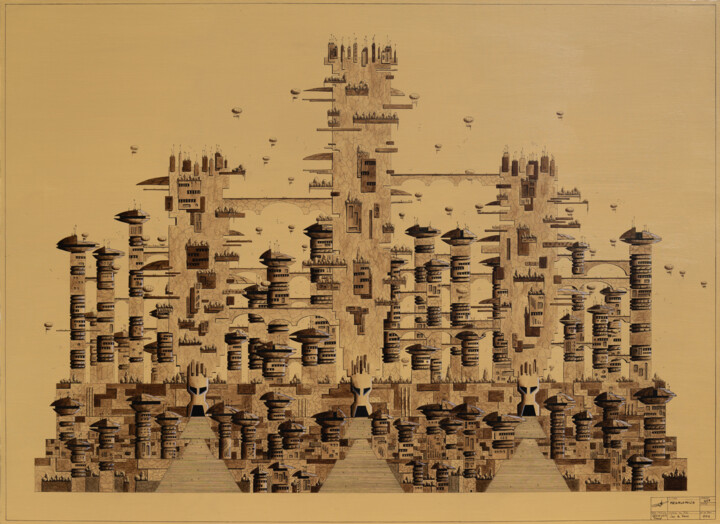 绘画,  28.7x39.4 in 