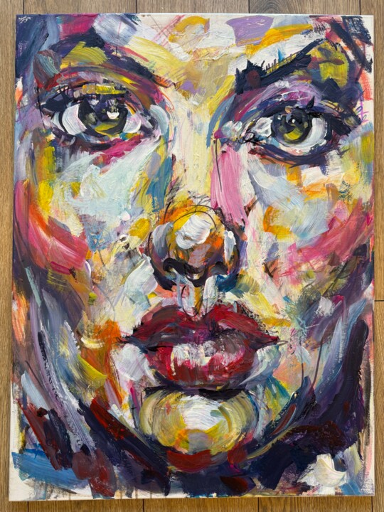 绘画,  23.6x31.5 in 