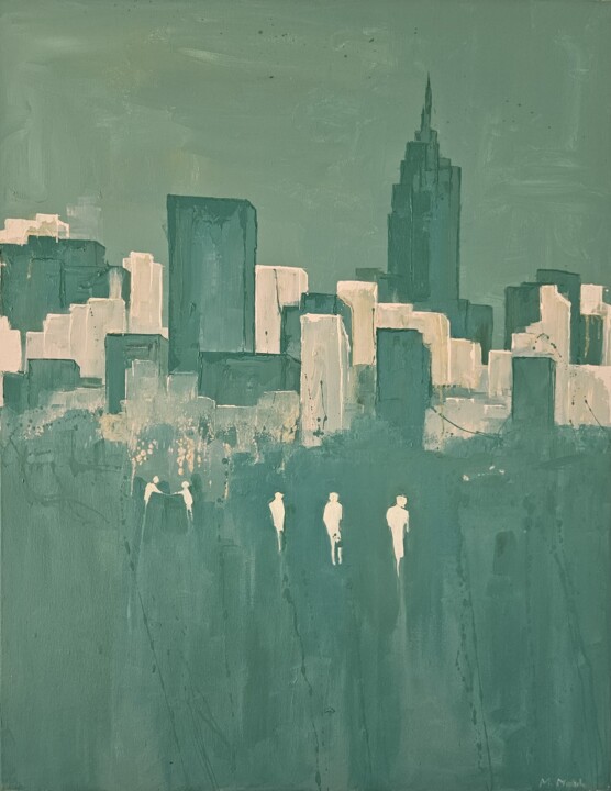 Schilderij,  35,4x27,6 in 