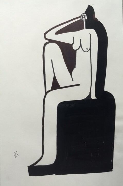绘画,  11.4x8.3 in 