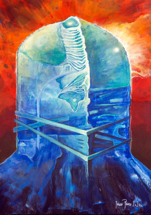 "MAXIMUS" 绘画, 27.6x19.7 in