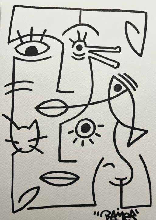 Animal life 绘画, 11.7x8.3 in