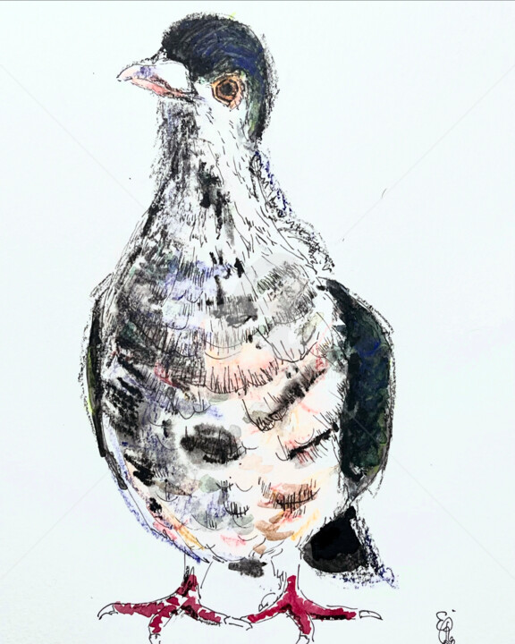 Mr Athena (Oceanside, CA, USA) 绘画, 10x7 in