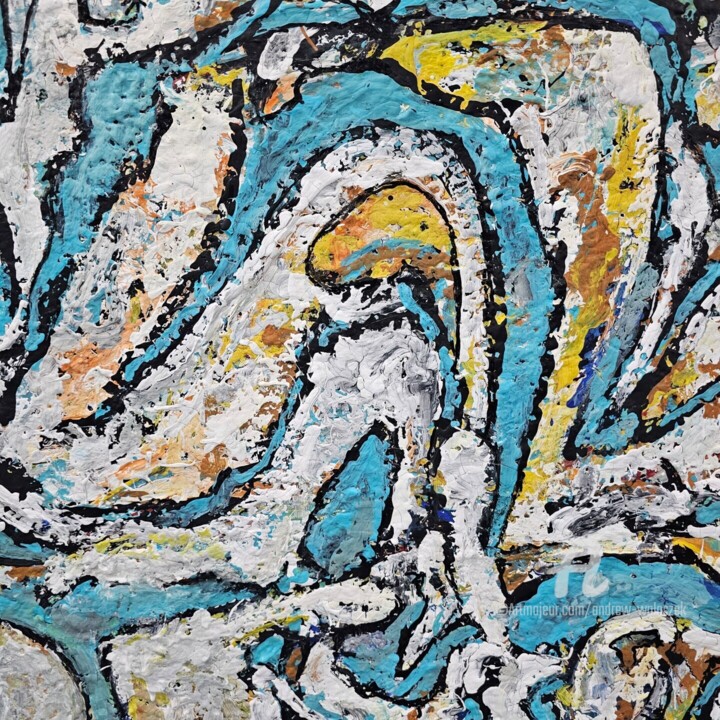 Artwork's surface or texture