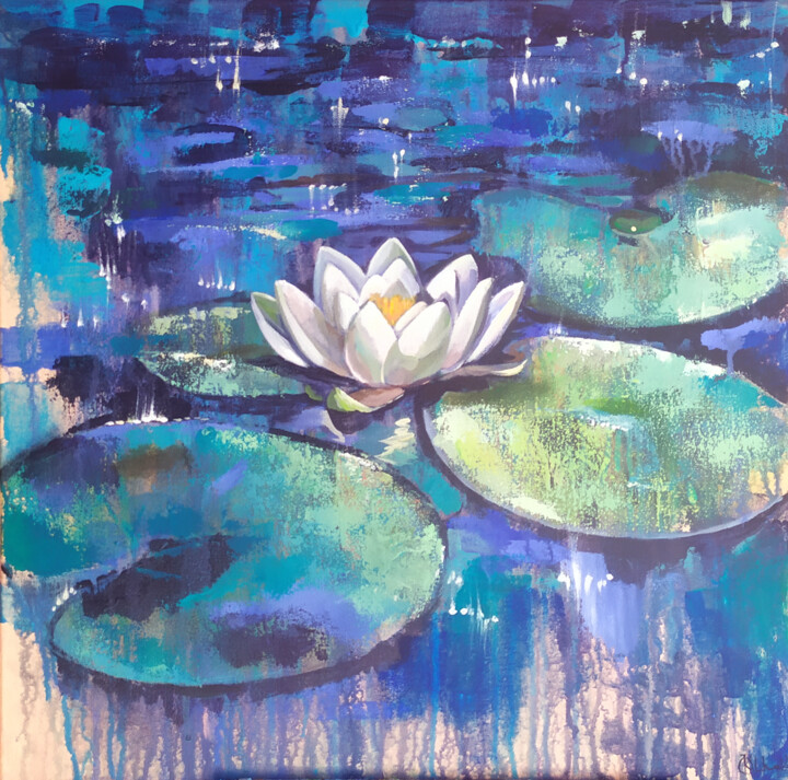 The Ethereal Blossom 绘画, 19.7x19.7 in