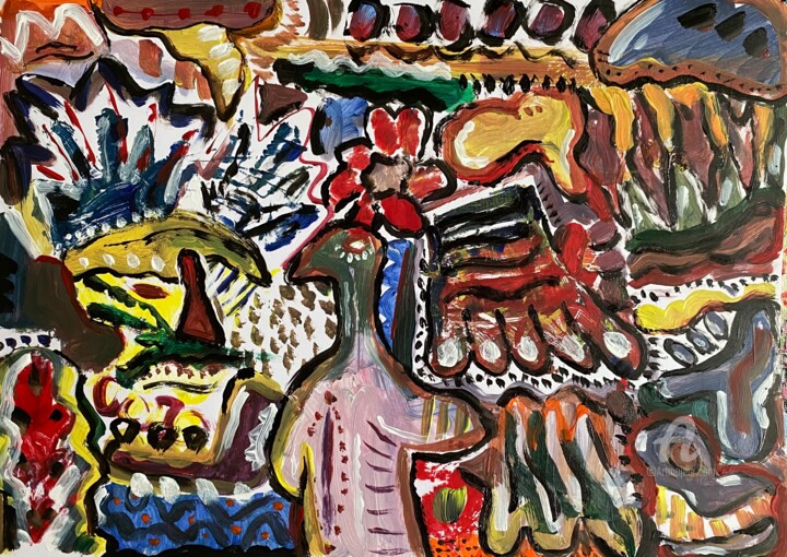 Sleep. Quet 图画, 8.3x11.7 in