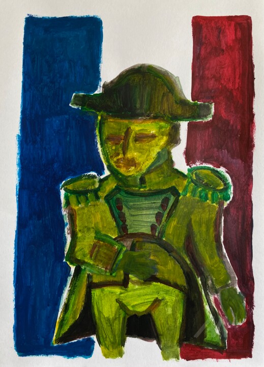 The commander 图画, 23.4x16.5 in