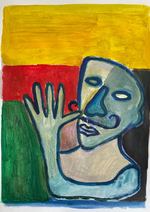 Circus performer 图画, 23.4x16.5 in