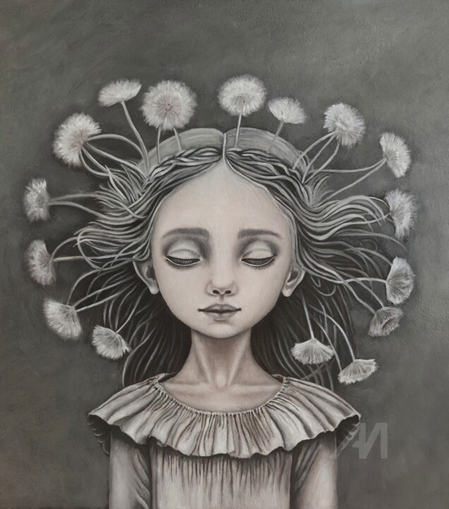 绘画,  11.8x11.8 in 