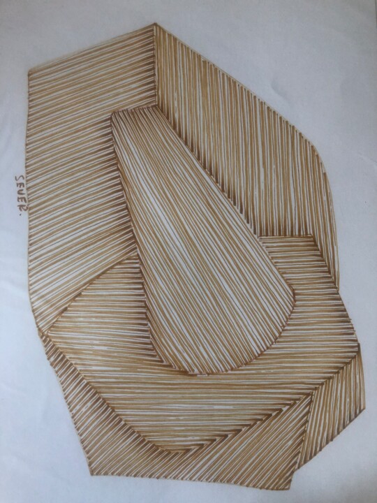 Signum 7 绘画, 15.8x13.8 in