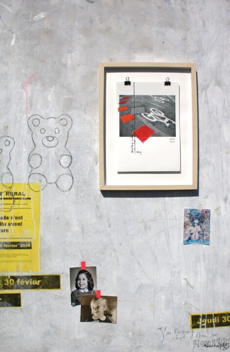 Peinture intitulée "G, troisième sugges…" par Eric Ullrich, Œuvre d'art originale, Acrylique Monté sur Châssis en bois