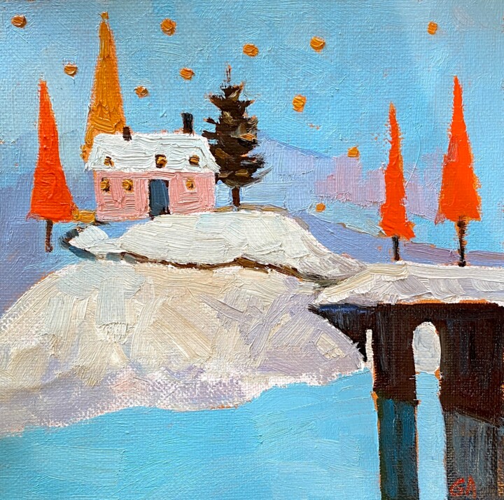 Ζωγραφική,  9,8x9,8 in 